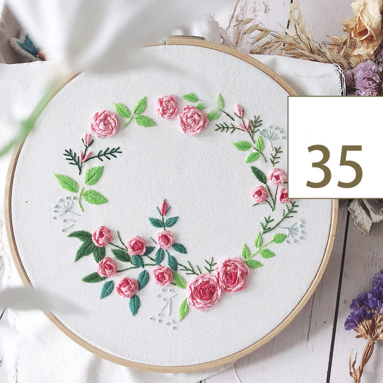 Handmade DIY embroidery