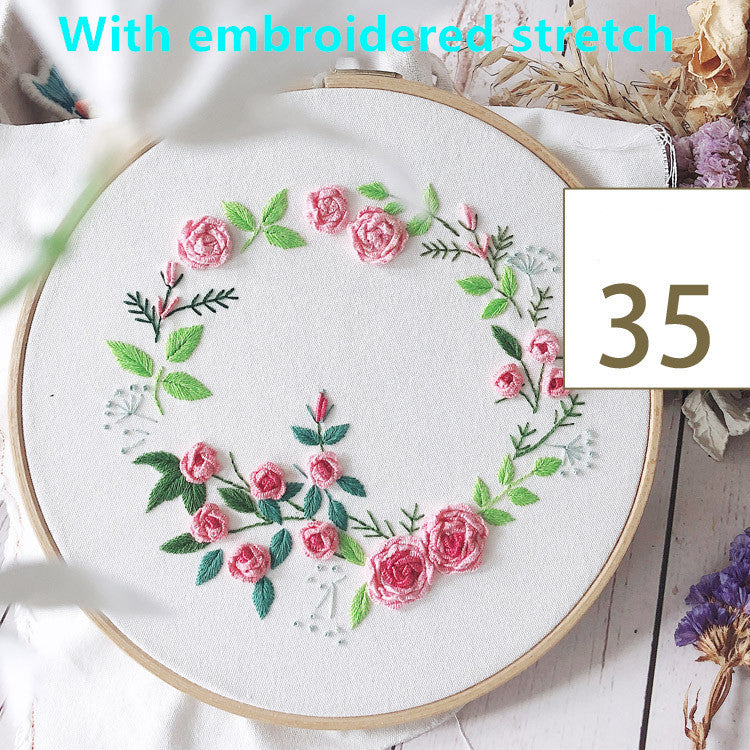 Handmade DIY embroidery