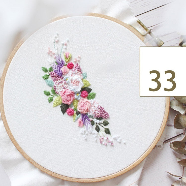 Handmade DIY embroidery