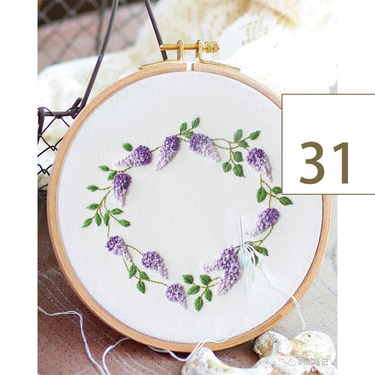 Handmade DIY embroidery