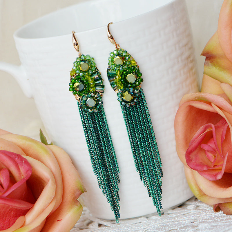 Bohemian handmade Tassel Earrings