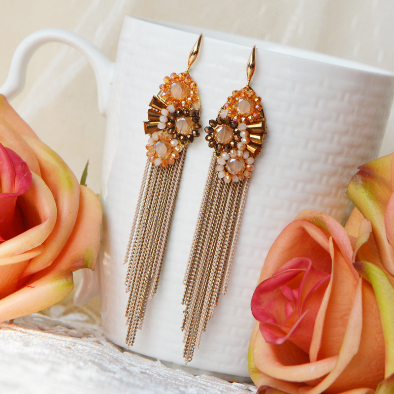 Bohemian handmade Tassel Earrings