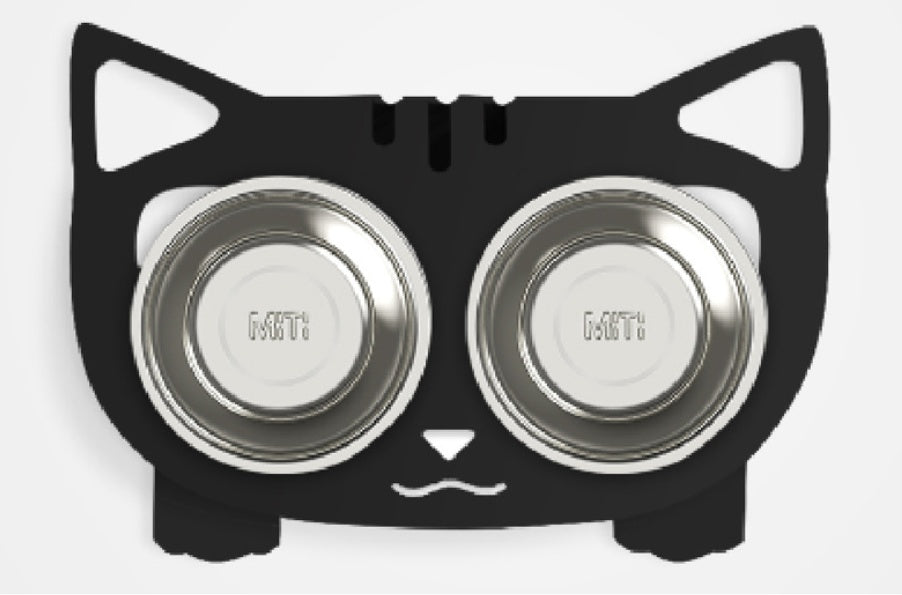 Anti-falling Cat Dog Feeding Water & Food Bowl