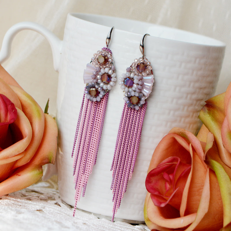 Bohemian handmade Tassel Earrings