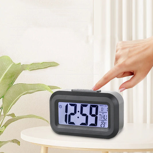 Mini Timer Smart Clock Children Alarm Clock Student Time Manager Desktop Silent Bedside Electronic Small Alarm Clock - - Wishop 365