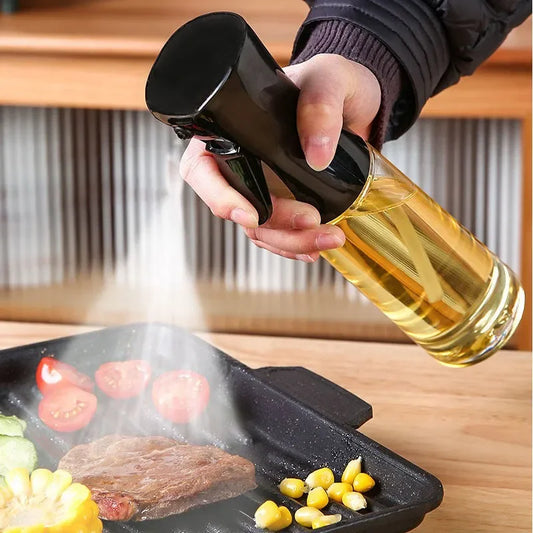 200/300ml Oil Spray Bottle BBQ Cooking Olive Oil Sprayer Kitchen Baking Oil Spray Empty Bottle Vinegar Bottle Oil Dispenser - Wishop 365