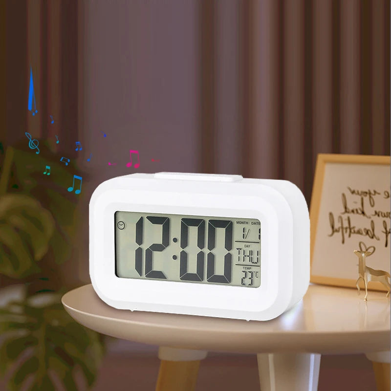 Mini Timer Smart Clock Children Alarm Clock Student Time Manager Desktop Silent Bedside Electronic Small Alarm Clock - - Wishop 365