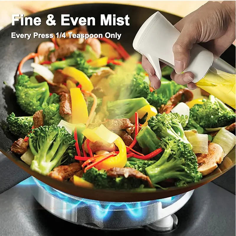 200/300ml Oil Spray Bottle BBQ Cooking Olive Oil Sprayer Kitchen Baking Oil Spray Empty Bottle Vinegar Bottle Oil Dispenser - Wishop 365