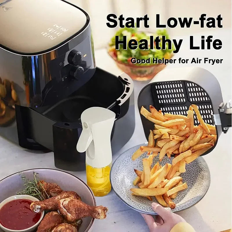 200/300ml Oil Spray Bottle BBQ Cooking Olive Oil Sprayer Kitchen Baking Oil Spray Empty Bottle Vinegar Bottle Oil Dispenser - Wishop 365
