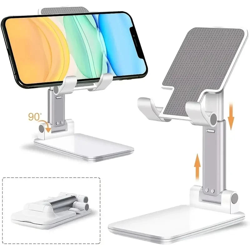 Desk Mobile Phone Holder Stand For IPhone IPad Xiaomi Adjustable Desktop Tablet Holder Universal Table Cell Phone Stand - Wishop 365