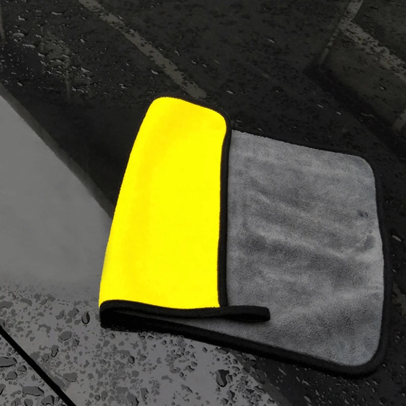 3/5/10 pcs Extra Soft Car Wash Microfiber Towel Car Cleaning Drying Cloth Car Care Cloth Detailing Car WashTowel Never Scrat - Wishop 365