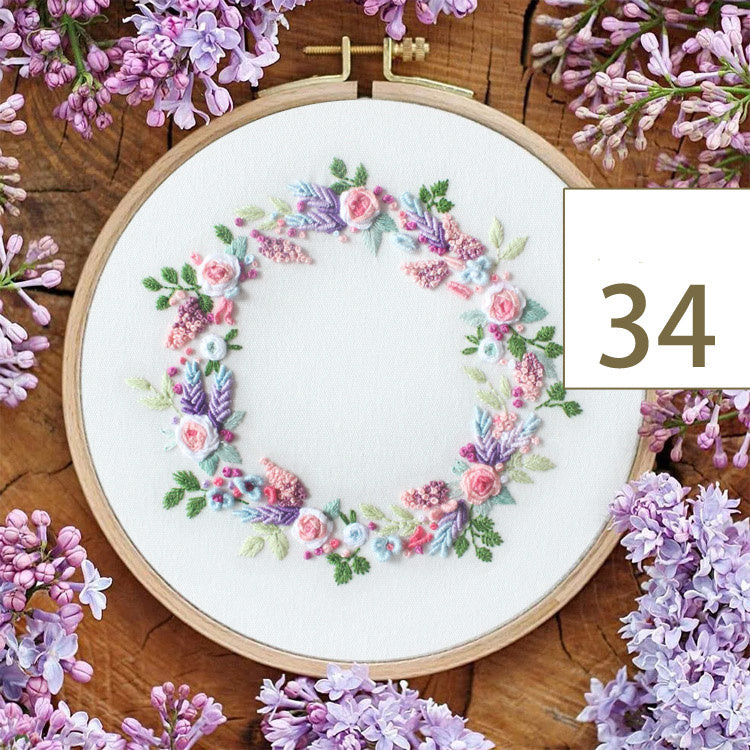 Handmade DIY embroidery